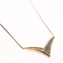 Christian Dior Necklace metal Gold Auth 114142-3