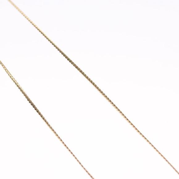 Christian Dior Necklace metal Gold Auth 114142