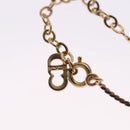 Christian Dior Necklace metal Gold Auth 114142-8