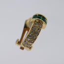 Christian Dior Earring metal Gold Auth 114143-10