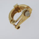 Christian Dior Earring metal Gold Auth 114143-11