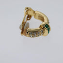 Christian Dior Earring metal Gold Auth 114143-13