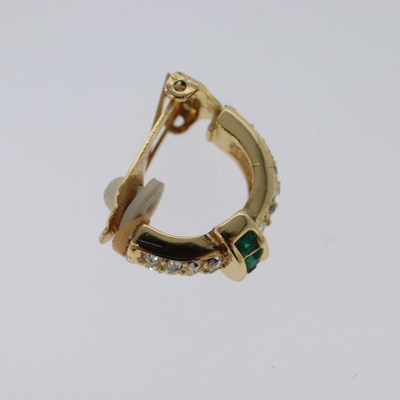 Christian Dior Earring metal Gold Auth 114143