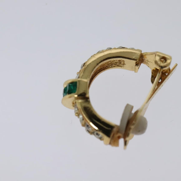 Christian Dior Earring metal Gold Auth 114143
