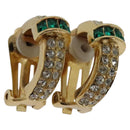 Christian Dior Earring metal Gold Auth 114143-1