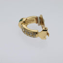 Christian Dior Earring metal Gold Auth 114143-4