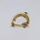 Christian Dior Earring metal Gold Auth 114143-6