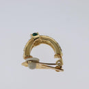 Christian Dior Earring metal Gold Auth 114143-7