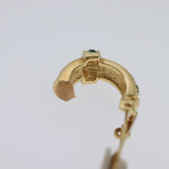Christian Dior Earring metal Gold Auth 114143