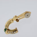 Christian Dior Earring metal Gold Auth 114143-9