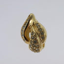 Christian Dior Earring metal Gold Auth 114144-10