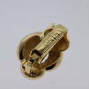 Christian Dior Earring metal Gold Auth 114144-11