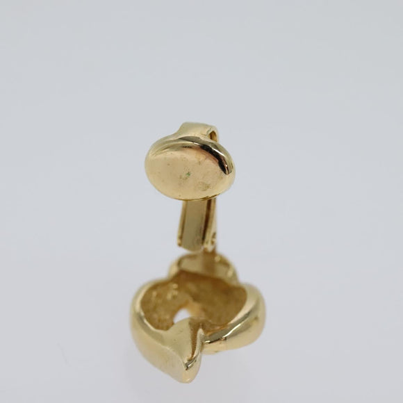 Christian Dior Earring metal Gold Auth 114144
