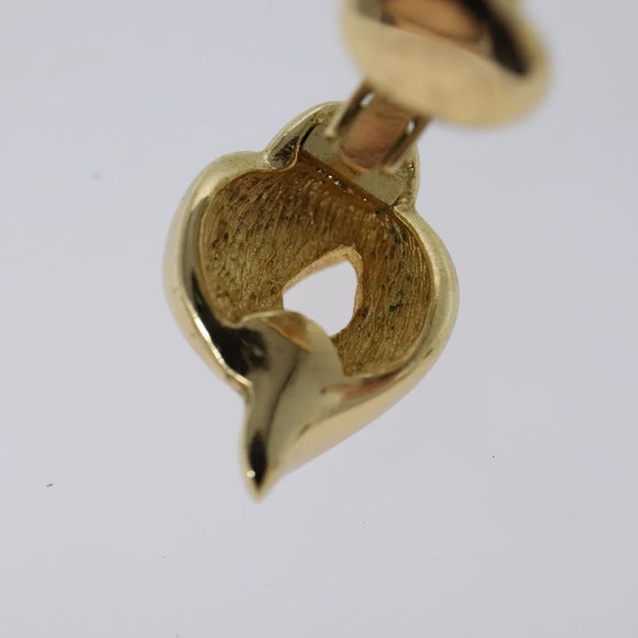 Christian Dior Earring metal Gold Auth 114144