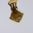 Christian Dior Earring metal Gold Auth 114146-17