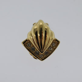 Christian Dior Earring metal Gold Auth 114146 - 0