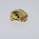 Christian Dior Earring metal Gold Auth 114146-4