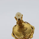 CHANEL Earring metal Gold CC Auth 114148-17