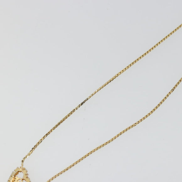 Christian Dior Necklace metal Gold Auth 114153