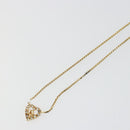 Christian Dior Necklace metal Gold Auth 114153-5