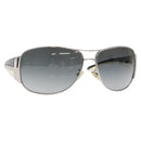 PRADA Sunglasses plastic Black Auth 114158-1