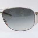 PRADA Sunglasses plastic Black Auth 114158-7