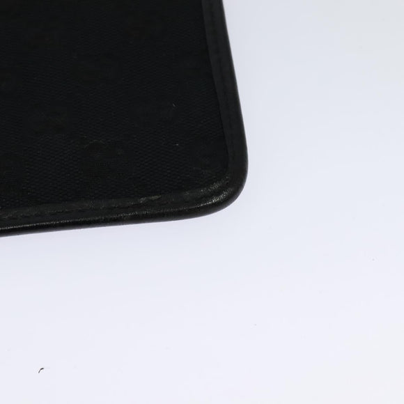 GUCCI GG Canvas Shoulder Bag Black 019 0348 Auth 114185