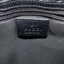 GUCCI GG Canvas Shoulder Bag Black 019 0348 Auth 114185-15