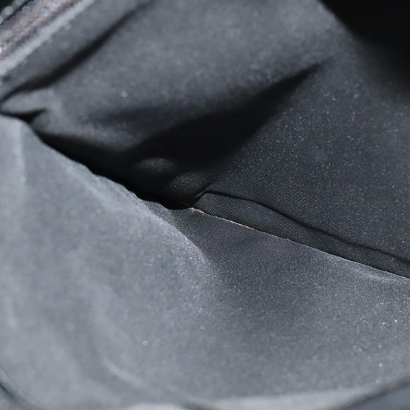 GUCCI GG Canvas Shoulder Bag Black 019 0348 Auth 114185