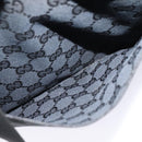 GUCCI GG Canvas Shoulder Bag Black 019 0348 Auth 114185-20