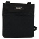 GUCCI GG Canvas Shoulder Bag Black 019 0348 Auth 114185-13