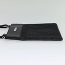 GUCCI GG Canvas Shoulder Bag Black 019 0348 Auth 114185-4