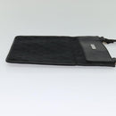 GUCCI GG Canvas Shoulder Bag Black 019 0348 Auth 114185-4