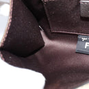 FENDI Chain Shoulder Bag Leather Gold Tone Auth 114194-19