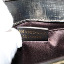 FENDI Chain Shoulder Bag Leather Gold Tone Auth 114194-21