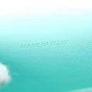 CELINE Triomphe Mini Claude Shoulder Bag Leather Light Blue Auth 114195AV-20