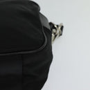 PRADA Shoulder Bag Nylon Black Auth 114205-13