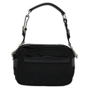 PRADA Shoulder Bag Nylon Black Auth 114205-2