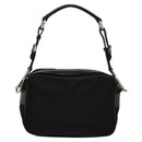 PRADA Shoulder Bag Nylon Black Auth 114205-3