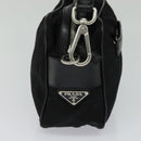 PRADA Shoulder Bag Nylon Black Auth 114205-4