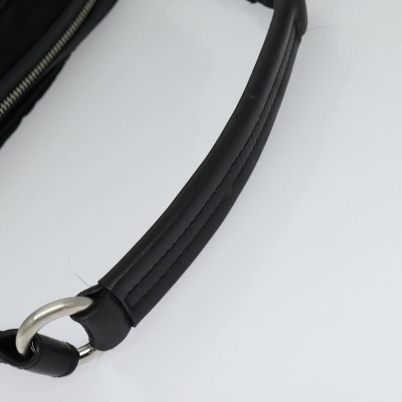 PRADA Shoulder Bag Nylon Black Auth 114205