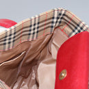 BURBERRY Nova Check Tote Bag Canvas Beige Auth 114210-17