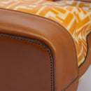 FENDI Zucca Canvas Shoulder Bag Orange Auth 114244V-14
