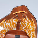 FENDI Zucca Canvas Shoulder Bag Orange Auth 114244V-21