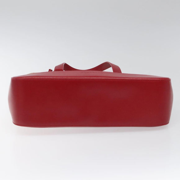 BURBERRY Nova Check Hand Bag Canvas Beige Auth 114246