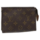 LOUIS VUITTON Monogram Poche Toilette 15 Pouch M47546 LV Auth 114251-1