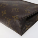LOUIS VUITTON Monogram Poche Toilette 15 Pouch M47546 LV Auth 114251-15