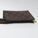 LOUIS VUITTON Monogram Poche Toilette 15 Pouch M47546 LV Auth 114251-5