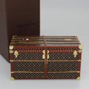 LOUIS VUITTON Miss France Paper Weight Brown M99408 LV Auth 114265-12