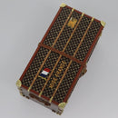 LOUIS VUITTON Miss France Paper Weight Brown M99408 LV Auth 114265-5